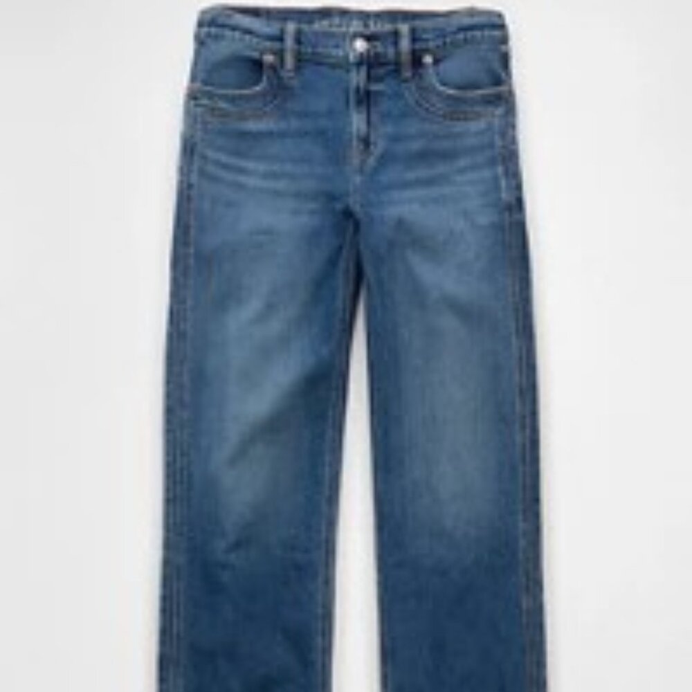 American Eagle Stretch High-Waisted Stovepipe Jean-14 Short